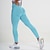 cheap Running &amp; Jogging Clothing-Women&#039;s Yoga Pants Moisture Wicking Seamless Yoga Fitness Running High Waist Tights Leggings Bottoms Zhangqing smiley trousers Dark green smiley trousers Sky Blue Smiley Trousers Winter Sports