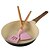 cheap Kitchen Utensils &amp; Gadgets-Kitchen Utensils Set of 12 Wooden Handle Silicone Kitchenware Non-stick Cooking Spoon Frying Colander