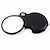 cheap Office Supplies-3pcs Handheld Folding 5X Pocket Magnifier with Leather Case Lightweight Magnifying Glass