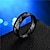 billige Ringe-1 stk Bandring Ring For Herre Daglig Natklub Titanium Stål Klassisk Stilfuldt Tal Bogstaver ringens Herre