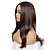 cheap Older Wigs-Brown Wigs for Women Synthetic Wig Straight Straight Layered Haircut Full Lace Wig Long Dark Brown Synthetic Hair Waterfall Brown