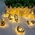 baratos Mangueiras de LED-ramadan eid luzes led luzes de cordas festival do ramadan 1.5m 10 leds castelo da lua conjunto branco quente festa ao ar livre eid al-fitr jardim decoração do pátio