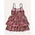 cheap Casual Dresses-Girls&#039; Sleeveless Polka Dot 3D Printed Graphic Dresses Active Knee-length Polyester Dress Summer Kids Toddler Regular Fit Print