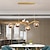 billiga Belysning för köksön-83 cm LED-hängande ljus djurelement geometriska former enkel design hängande ljus metall konstnärlig stil modern stil sputnik målade ytor modern nordisk stil 110-240 v