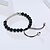 cheap Bracelets-Bead Bracelet Beads Rainbow Simple Stone Bracelet Jewelry White beads / Black beads For Gift