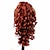 Недорогие Конские хвостики-20 дюймов курчавый вьющийся коготь в хвосте волосы накладные волосы конский хвост кусок волос красный / черный / коричневый тресс 3 цвета # 4 20 дюймов