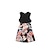 cheap Dresses and Jumpsuits-Mommy and Me Dresses Floral Print Black Sleeveless Maxi  Round Neck Summer Tank Dress Daily Matching Outfits