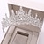 voordelige Tiara&#039;s en Kroon-kroon tiara&#039;s hikinauhat Strass Legering Bruiloft Feest / Uitgaan Retro Zoet Met Kristal / Strass Metaal Helm Hoofddeksels