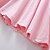 cheap Casual Dresses-Kids Little Girls&#039; Dress Rainbow Casual Ruched Blushing Pink White Cotton Above Knee Short Sleeve Regular Sweet Dresses Children&#039;s Day Spring &amp; Summer Regular Fit 2-8 Years