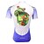 economico Abbigliamento ciclismo donna-ILPALADINO Men&#039;s Cycling Jersey Short Sleeve Bike Jersey Top with 3 Rear Pockets Mountain Bike MTB Road Bike Cycling Breathable Ultraviolet Resistant Quick Dry Green Purple Orange Frog Polyester