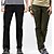 billiga Botten-Herr Vandringsbyxor Sommar Utomhus Vattentät Komfort Andningsfunktion Snabb tork Underdelar Svart Armégrön Elastan Jakt Fiske Camping / vandring / grottforskning L XL XXL XXXL 4XL / Slitstyrka