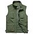 cheap Hiking Vests-Men&#039;s Hiking Vest / Gilet Fishing Vest Military Tactical Vest Sleeveless Vest / Gilet Jacket Top Outdoor Quick Dry Lightweight Breathable Soft Autumn / Fall Spring Summer Spandex Polyester Solid Color