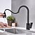 cheap Kitchen Faucets-Kitchen faucet - Two Handles Two Holes Chrome / Oil-rubbed Bronze / Nickel Brushed Pull-out / &amp;shy;Pull-down Centerset Antique Kitchen Taps