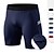 cheap Running Shorts-Men&#039;s Compression Shorts Running Shorts Sports Shorts Bottoms Solid Colored Tummy Control Butt Lift Breathable with Phone Pocket White Black Gray / Stretchy / Athletic / Skinny / Quick Dry