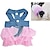 cheap Dog Clothes-Cat Dog Dress Tuxedo Puppy Clothes Princess Party Cowboy Casual / Daily Wedding Dog Clothes Puppy Clothes Dog Outfits Pink Costume for Girl and Boy Dog Chiffon Denim XS S M L XL