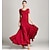 Χαμηλού Κόστους Ρούχα για χοροεσπερίδα-Επίσημος Χορός Φόρεμα Δαντέλα Τούλι Γυναικεία Επίδοση Καθημερινά Ρούχα Κοντομάνικο Μικροΐνες Πολυεστέρας
