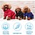 voordelige Jassen-winter hond jas waterdicht winddicht hond sneeuwpak warm fleece gevoerde winter huisdier kleding voor chihuahua poedels franse bulldog pommeren kleine honden (rood)
