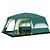 voordelige Tenten &amp; Beschutting-Shamocamel® 8 personen Tent Cabinetent Familietent Buiten waterdicht UV-zonbescherming UV-Bescherming Dubbel Gelaagd Dobber Cabinetent Kampeer tent Twee Kamers &gt;3000 mm voor Kamperen&amp;Wandelen Vissen