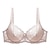 billige BH&#039;er-kvindelig luksus blonder plus størrelse samlet bh ensfarvet push up mode sexet tynd åndbar bh