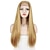 cheap Synthetic Lace Wigs-Synthetic Lace Wig Straight Style 26 inch Mixed Color Silky Straight Lace Front Wig Female Wig 2# 4# Strawberry Blonde / Bleach Blonde / Synthetic Hair