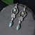 cheap Earrings-1 Pair Hoop Earrings Earrings For Women&#039;s Street Gift Date Copper Silver-Plated Classic Fashion