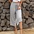 Недорогие Женская одежда-Women&#039;s Wide Full Length Pant Loose Plain Long Bottom Casual Sporty Outdoor Polyester Trouser