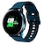 abordables Bracelets de montre Samsung-Paquet de 10 Bracelet de Montre  pour Garmin Samsung Amazfit Polar Galaxy Watch 6/5/4  40/44mm, Galaxy Watch 5 Pro 45mm, Galaxy Watch 4/6 Classic, Galaxy Watch 3 / Active 2, Gear S3 / S2 Silicone