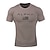 cheap Running Tee &amp; Tank Tops-Men&#039;s Workout Shirt Running Shirt Short Sleeve Top Athletic Athleisure Cotton Breathable Soft Quick Dry Fitness Jogging Training Sportswear Activewear Dark Grey Black White