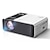 cheap Projectors-HD Mini Projector TD90 Native 1280 x 720P LED Android WiFi Projector Video Home Cinema 3D Smart Movie Game Projector