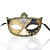 billige Masker-Maske Venetianske maske Columbina Cosplay Klovn Venetiansk Cosplay Halvt Ansigt Voksne Herre Dame Karneval Mardi Gras Påske Fest Maskerade Karneval i Venedig Nemme Halloween kostumer Klæd dig ud