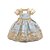 cheap Dresses-Kids Girls&#039; Gold Tutu Dress Big Bow Children Birthday Dress