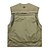 abordables Vestes-Homme Gilet de pêche Veste Randonnée Sans Manches Gilet / Gilet Top Extérieur Respirable Séchage rapide Poids Léger Anti-transpiration Eté Bleu marine Orange Noir Pêche Escalade Camping / Randonnée