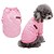 Χαμηλού Κόστους Ρούχα για σκύλους-Γάτα Σκύλος Φανέλα Ρούχα κουταβιών Ριγέ Φρούτα Στολές Ηρώων Γάμος Ρούχα για σκύλους Ρούχα κουταβιών Στολές για σκύλους Ροζ Στολές για κορίτσι και αγόρι σκυλί Βαμβάκι XS Τ M