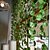 billige Kunstige planter-12stk kunstige vinstokke løv 220cm kunstige blade vin væg indretning bryllupsfest dekorative vin
