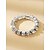 cheap Rings-Band Ring Silver Imitation Diamond Alloy Simple Fashion 1pc One Size / Women&#039;s