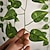 abordables Plantes artificielles-12pcs 220cm / 87 &quot;plantes artificielles vigne décoration murale fête de mariage feuilles artificielles décoratives verdure plantes suspendues artificielles pour décoration murale de mariage,