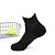 cheap Sports &amp; Outdoors-1 Pair Running Socks Men&#039;s Anti-Slip Quick Dry Breathable Socks Basketball Football / Soccer Running Jogging Sports Solid Colored Polyester Grey White Black / High Elasticity / Athleisure