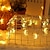 ieftine Fâșii LED-ramadan led stea lună zână ghirlandă șir lumini pentru eid al-fitr nunta acasă interior decor lumina 1.5m 3m 6m 10m