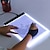 זול Educational Toys-Ultra Thin A4 A5 LED Light Pad Artist Light Box Table Tracing Drawing Board Pad Painting Embroidery Tools