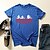 cheap Everyday Cosplay Anime Hoodies &amp; T-Shirts-Inspired by Stranger Things Cosplay Costume T-shirt Cosplay Graphic Prints Polyester / Cotton Blend T-shirt Printing Harajuku Graphic For Men&#039;s / Women&#039;s