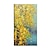 رخيصةأون لوحات الزهور والنباتات-لوحة زيتية 100٪ مصنوعة يدويًا مرسومة يدويًا جدار الفن على قماش المناظر الطبيعية الحديثة نبات الزهور الصفراء ديكور المنزل توالت قماش بدون إطار غير ممتد