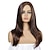Недорогие старший парик-коричневые парики для женщин синтетический парик прямые прямые многослойные стрижки полный парик шнурка длинные темно-коричневые синтетические волосы водопад коричневый