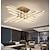 Χαμηλού Κόστους Βάσεις Διάχυσης &amp; Ημιδιάχυσης-8/12 κεφάλια led φωτιζόμενη οροφή φως σκανδιναβικού στυλ flush mount lights ακρυλικό 110-120v 220-240v