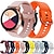 voordelige Samsung horlogebanden-10 stuks Horlogeband voor Garmin Samsung Amazfit Polar Galaxy Watch 6/5/4  40/44mm, Galaxy Watch 5 Pro 45mm, Galaxy Watch 4/6 Classic, Galaxy Watch 3 / Active 2, Gear S3 / S2 Zachte siliconen