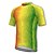 cheap Women&#039;s Cycling Clothing-21Grams Men&#039;s Cycling Jersey Short Sleeve Bike Jersey Top with 3 Rear Pockets Mountain Bike MTB Road Bike Cycling Breathable Quick Dry Moisture Wicking Yellow Rainbow Gradient Spandex Polyester Sports