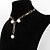 cheap Pendant Necklaces-Women&#039;s Chain Necklace Classic Imitation Pearl Alloy Gold 46 cm Necklace Jewelry 1pc For Festival