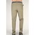billiga Botten-Herr Vandringsbyxor Sommar Utomhus Komfort Multi-pocket Snabb tork Ficka med blixtlås Elastan Ficka med blixtlås Underdelar Mörkgrå Kaki Svart Jakt Fiske Camping / vandring / grottforskning L XL XXL