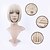 cheap Synthetic Trendy Wigs-Natural Straight Short Golden Wig Short Hair Cover Dirty Golden Bob Head Chemical Fiber Hair Cover New Halloween Wig