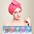 Недорогие шапочки для душа и повязки на голову-Мягкие коралловые флисовые повязки для ванной комнаты, быстросохнущее полотенце, однотонные удобные ежедневные домашние банные полотенца, 1 шт.