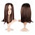 halpa Synteettiset trendikkäät peruukit-ruskeat peruukit naisille luonnolliset suorat pitkät ruskeat peruukit pitkät suorat hiuksetruskeat keskeltä halkaistut suorat hiukset